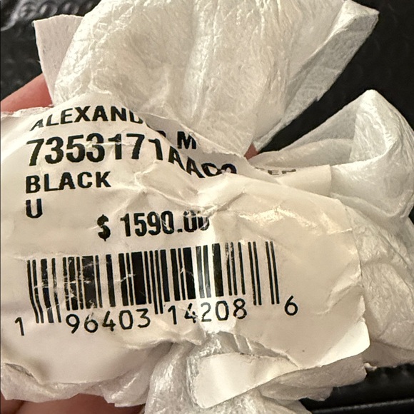 Alexander McQueen Punk Leather Bum/Belt Bag Black Iconic Studded NWT - Picture 12 of 16